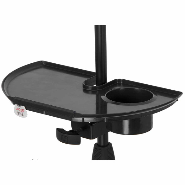  Gator Mic Stand Accessory Tray with Drink Holder card