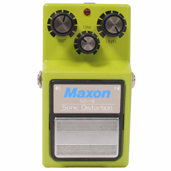  Maxon SD9 Sonic Distortion Guitar Effects Pedal card