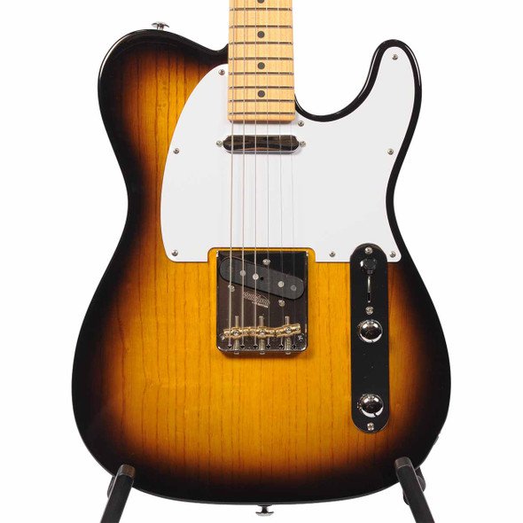  Suhr 2024 Classic T Electric Guitar with Gig Bag - Swamp Ash, 2 Tone Tobacco Burst - Used card