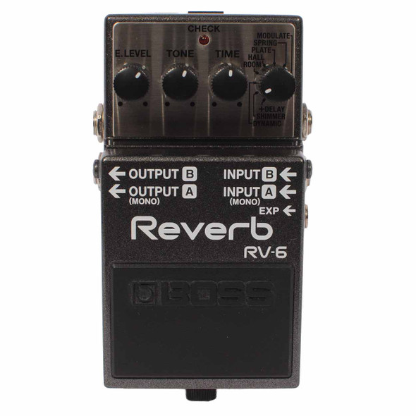  BOSS RV-6 Reverb Effects Pedal Used card