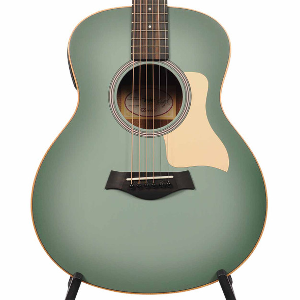  Taylor GS Mini-e Special Edition Acoustic/Electric Guitar with Gig Bag - Vintage Teal Burst card