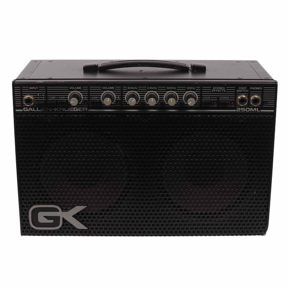  Gallien-Krueger 1980s 250ML 100-Watt Stereo Lunchbox Guitar Combo Amplifier Used card