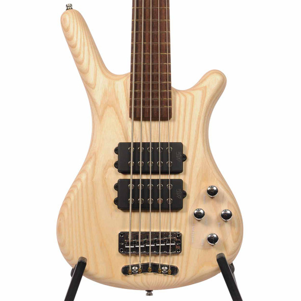  Warwick RockBass Corvette $$ 5-String Bass - Natural Transparent Satin card