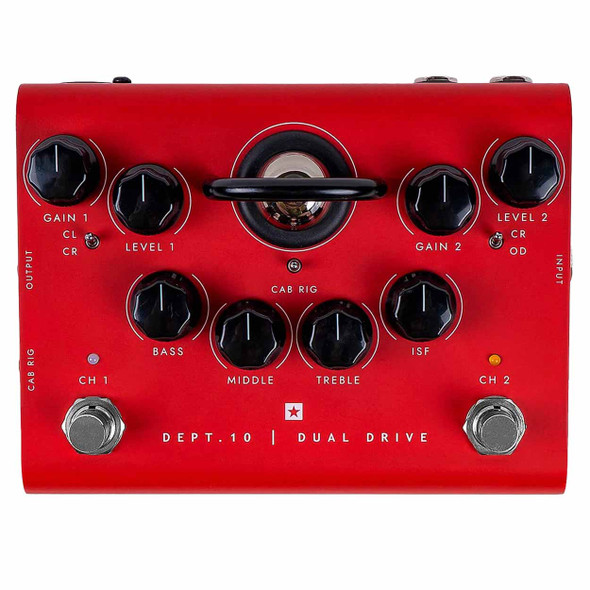  Blackstar Dept. 10 Dual Drive 2-Channel Tube Overdrive Pedal card