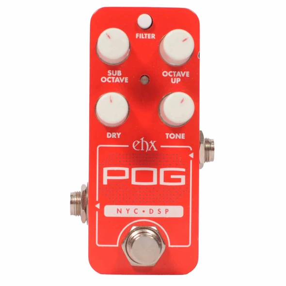  Electro-Harmonix Pico POG Polyphonic Octave Generator Effects Pedal Used card