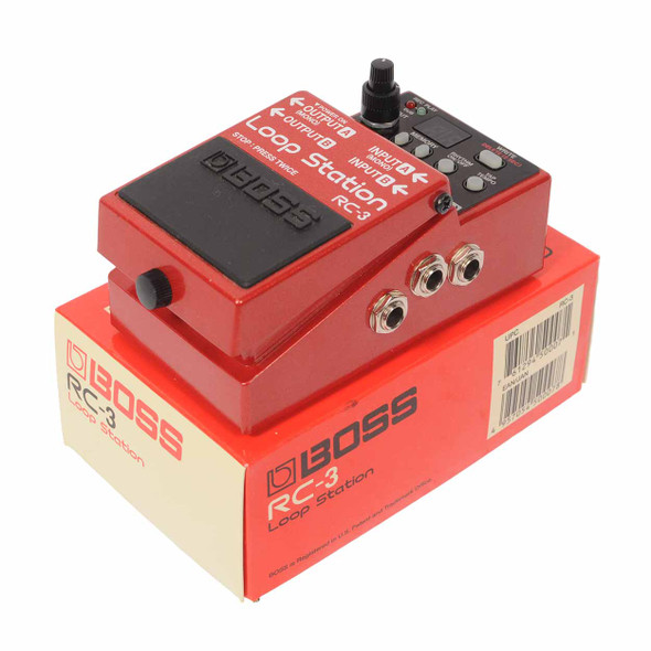 Boss RC-3 Loopstation Effects Pedal w/box Used card