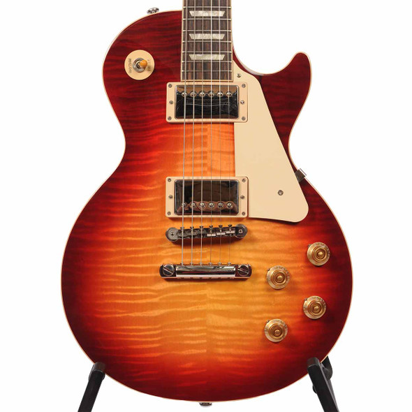  Gibson 2021 Wildwood Select Les Paul Standard Series Electric Guitar with Case - Heritage Cherry Sunburst Used card