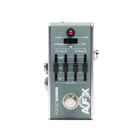  Fishman AFX Pocket Blender Mini A/B/Y + D.I. Pedal card
