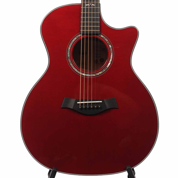  Taylor 614ce Japan Limited Prototype Ruby Red Acoustic-Electric Guitar card
