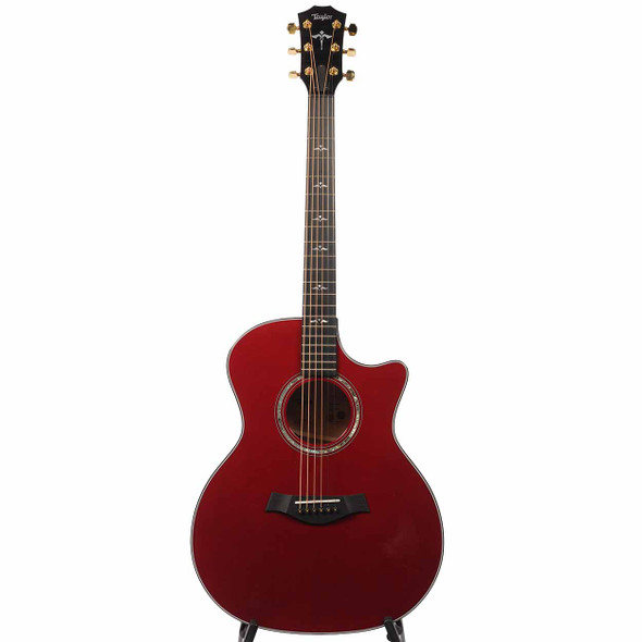 Taylor 614ce Japan Limited Prototype Ruby Red Acoustic-Electric Guitar card