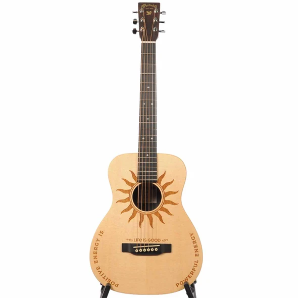 Martin LX2 Life is Good Acoustic Guitar card