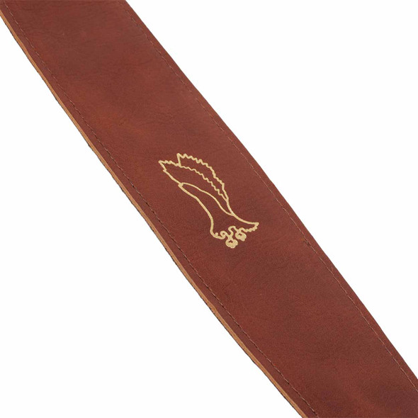 PRS Guitars Private Stock "Branded Eagle" Guitar Strap Oxblood card