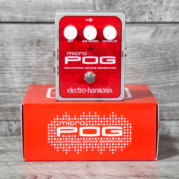 Electro-Harmonix Micro Pog Polyphonic Octave Generator Pedal