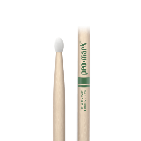 Promark Hickory 2B "The Natural" Nylon Tip drumstick