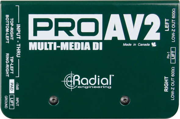 Radial Enginering ProAV2 - Passive DI Box ( R8001115 )
