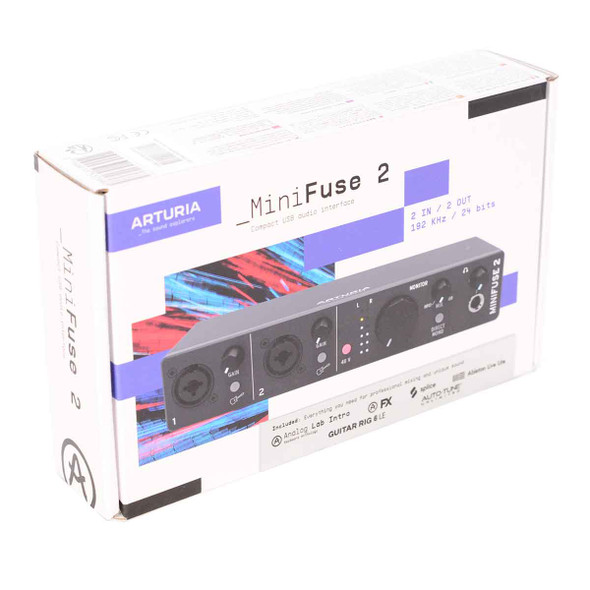 Arturia MiniFuse 2 Black - Audio Interface card
