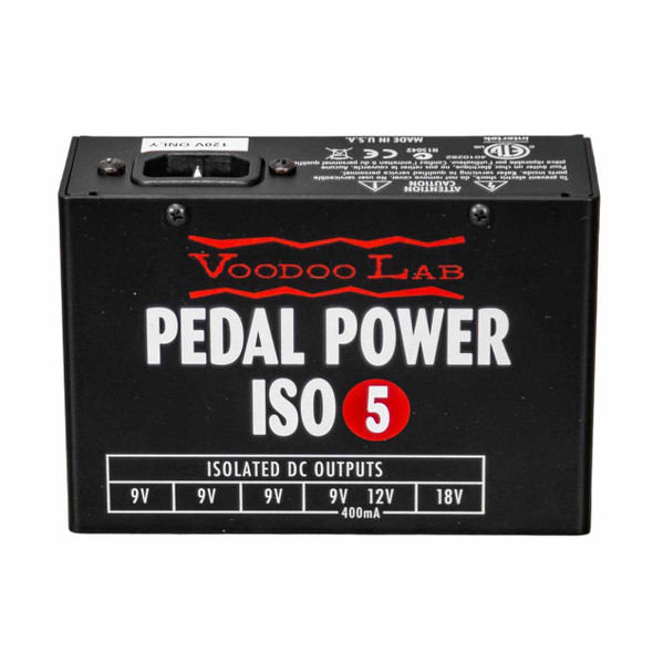 Voodoo Lab Pedal Power ISO-5 Power Supply card