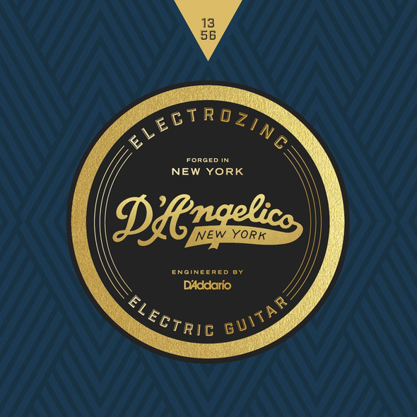 D'Angelico Electrozinc Strings Jazz 13-56 Med (wound 3rd)