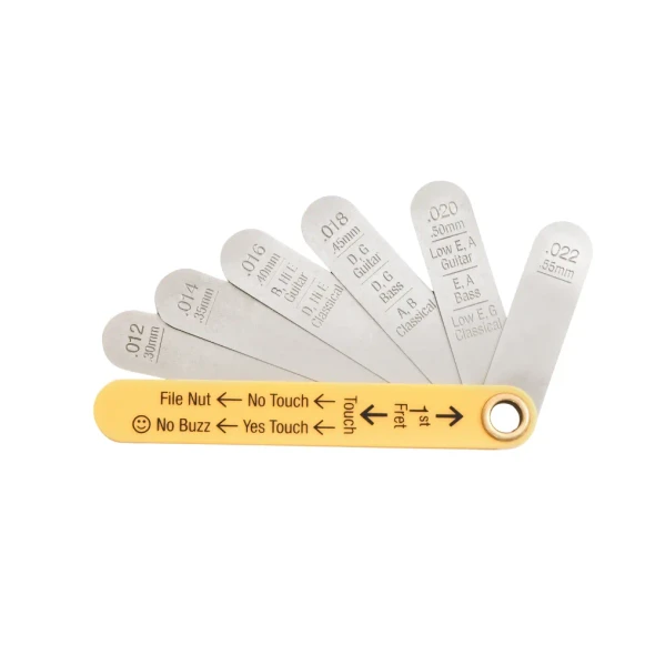  Music Nomad MN601 Precision Nut Height Gauge card
