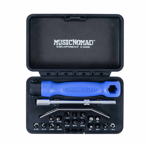  Music Nomad MN229 Premium Guitar Tech Screwdriver and Wrench Set card