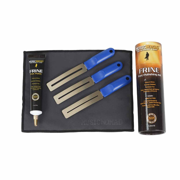  Music Nomad FRINE Fret Polishing Kit - Fret Polish, Guards, Cloth card