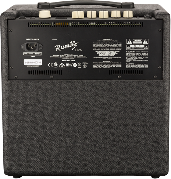Fender Rumble LT25 120V Bass Combo Amplifier