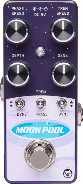 Pigtronix Moon Pool Tremvelope Phaser Pedal