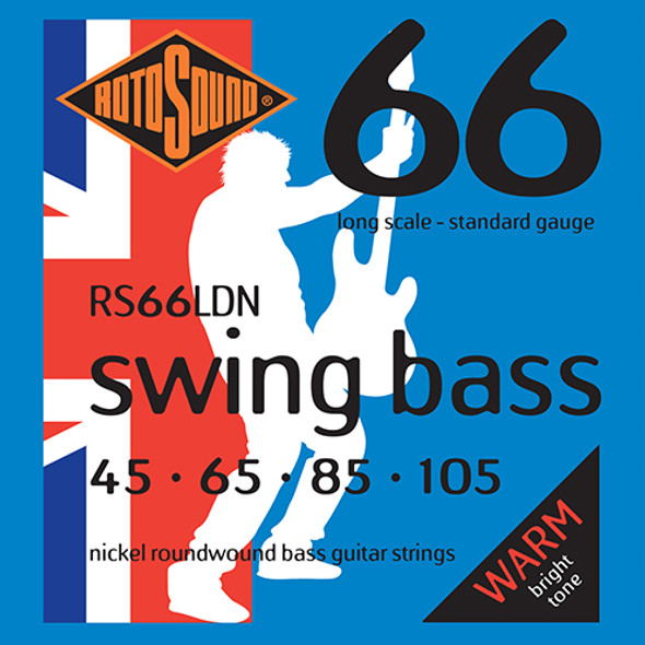Rotosound Swing Bass 66; 45-105, Standard, Nickel Roundwound