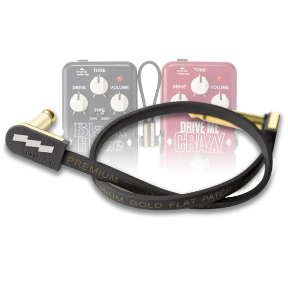 EBS Flat Patch Cable Premium Gold 18 cm