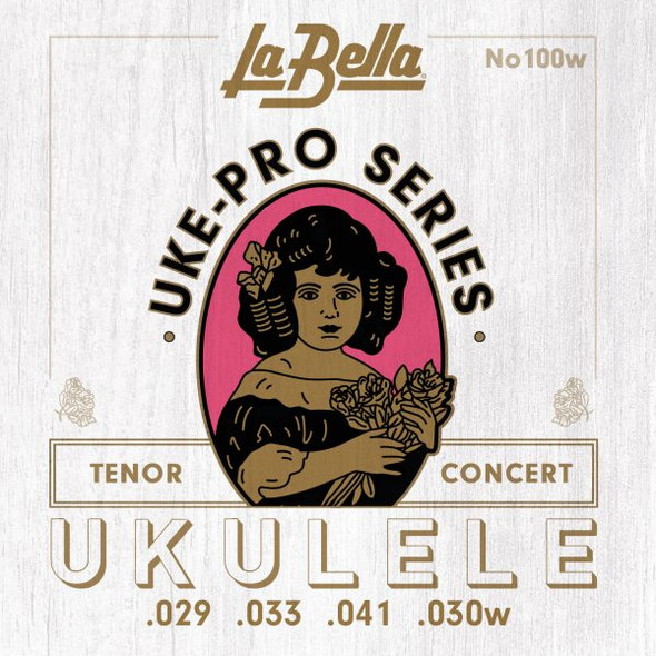 La Bella 100W Uke-Pro, Concert/Tenor Wound 4th [No100w]