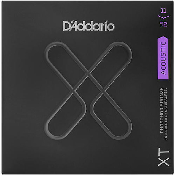 D'Addario XT Acoustic Phosphor Bronze, Custom Light, 11-52