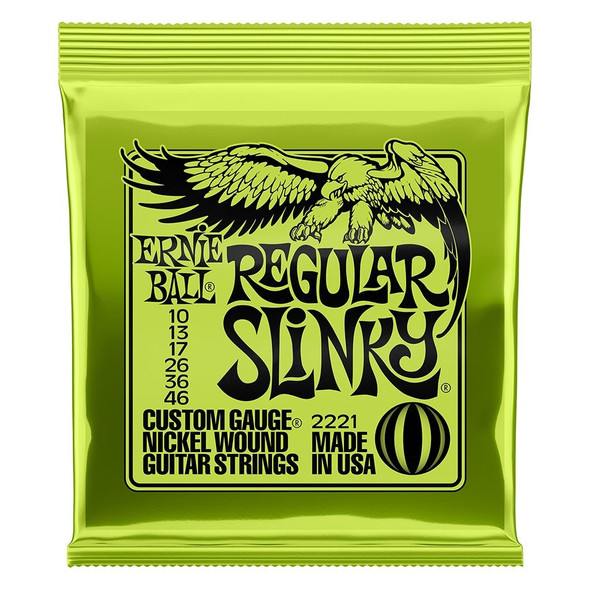 Ernie Ball Regular Slinky .010-.046 3 Pack - The Music Den