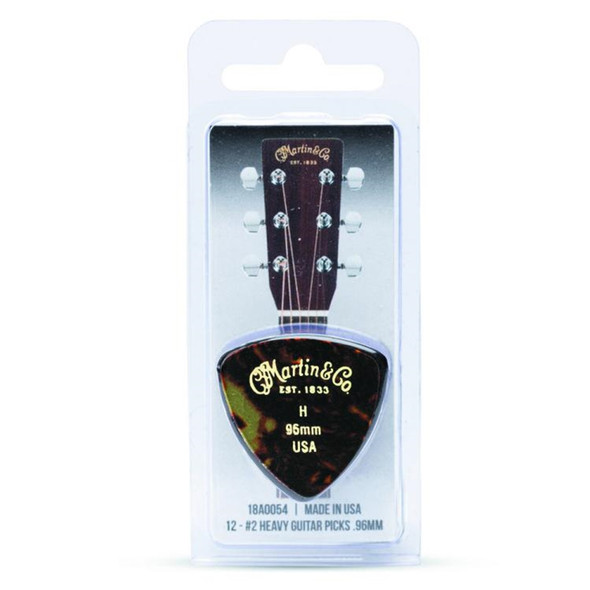 Martin Guitars Heavy .96mm #2 PICK PACKS