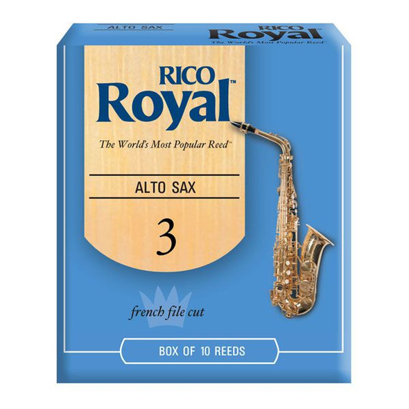 Rico 10 Pack Royal Alto Saxophone Reeds