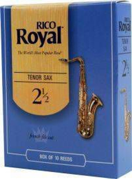 Rico 10 Pack Royal Tenor Saxophone Reeds