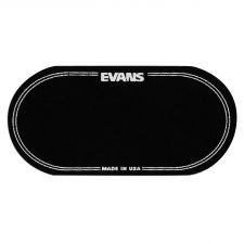  Evans EQ Double Pedal Patch, Black Nylon card