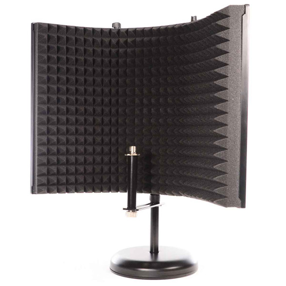 Gator Cases Portable Mini Vocal Booth Isolation Shield w/Mic Stand