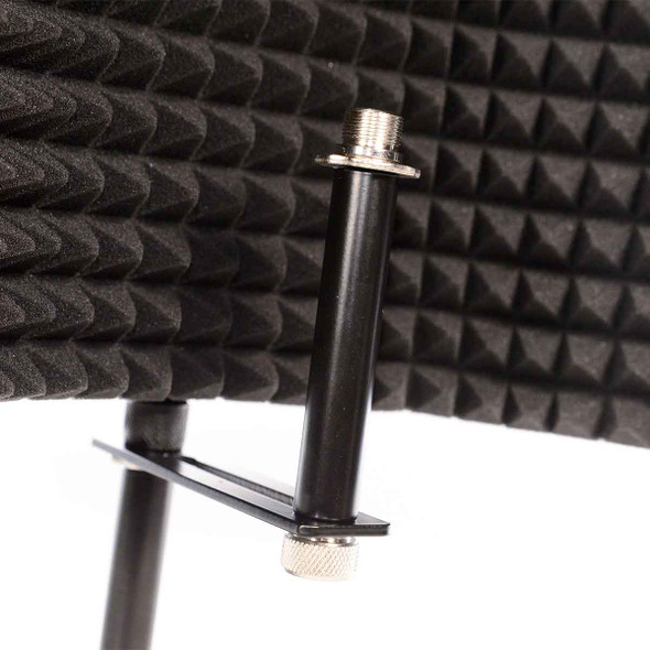 Gator Cases Portable Mini Vocal Booth Isolation Shield w/Mic Stand