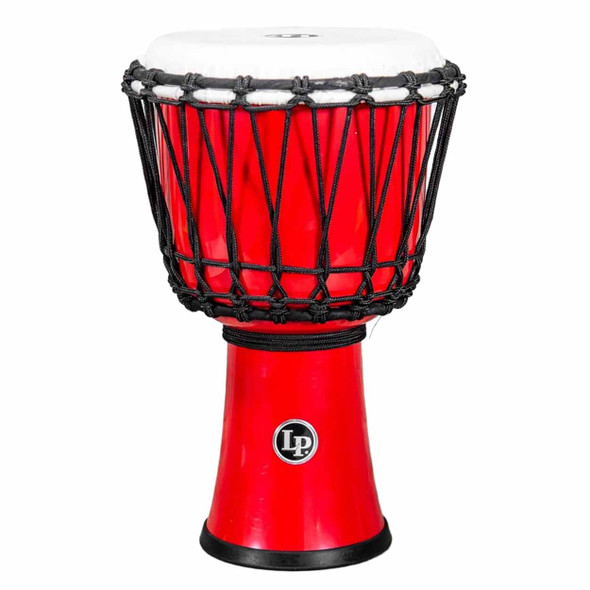  Latin Percussion LP World 7in Rope Circle Djembe Red card