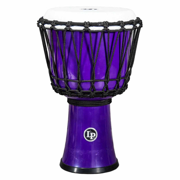  Latin Percussion LP World 7in Rope Circle Djembe Purple card