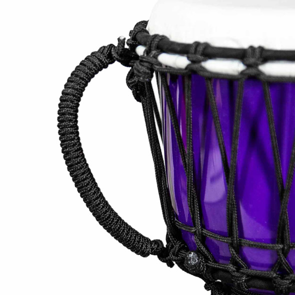 Latin Percussion LP World 7in Rope Circle Djembe Purple card