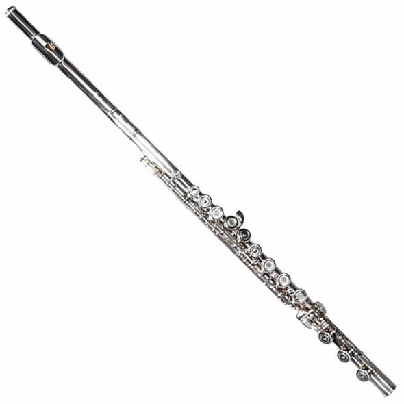 Yamaha YFL-481 Intermediate B-Foot Flute Solid Silver with Case