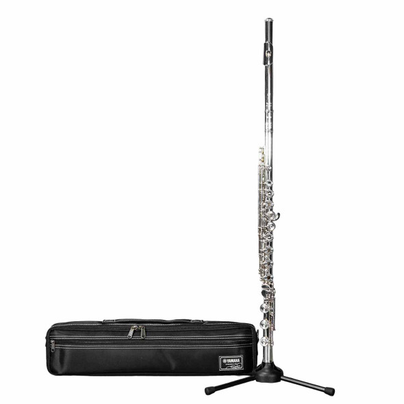 Yamaha YFL-677HCT Pro Flute; French Model Offset G; E Mech card