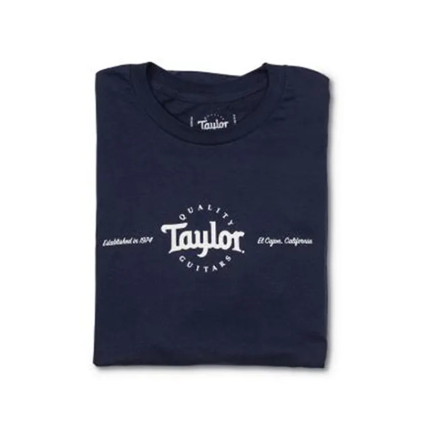 Taylor Men's Classic T, Navy Blue/Grey - M