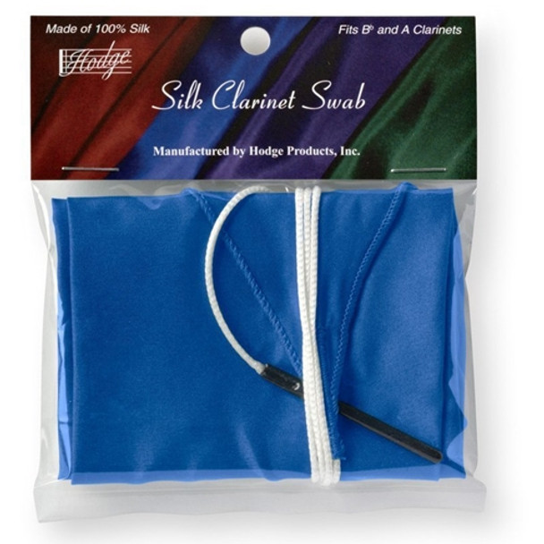 Bb Clarinet Silk Swab Blue