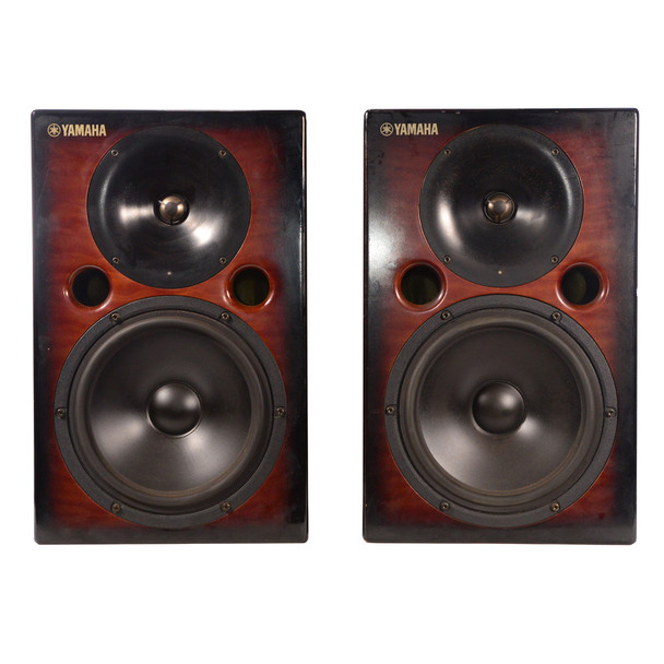 Yamaha MSP10M Studio Monitor Pair Maple Sunburst USED