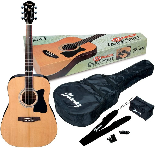 Acoustic Guitar Quick Start Jam Pack - Dreadnought