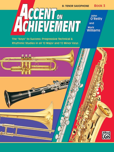 Accent on Achievement, Book 3 [B-flat Tenor Saxophone]