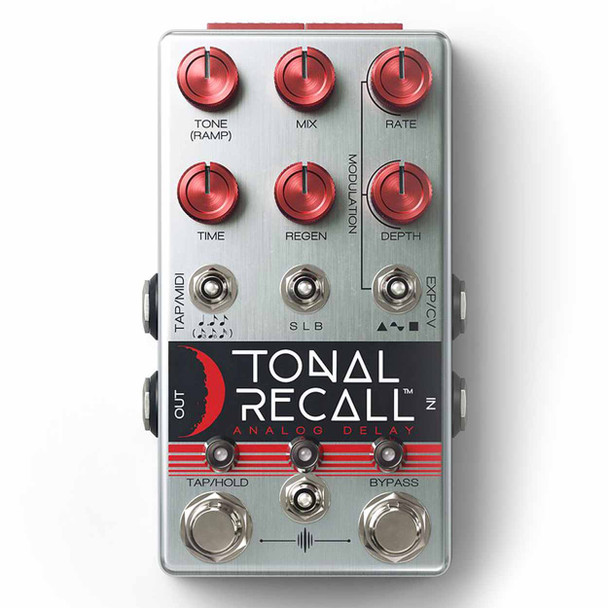 Chase Bliss Tonal Recall RKM (Red Knob Mod)