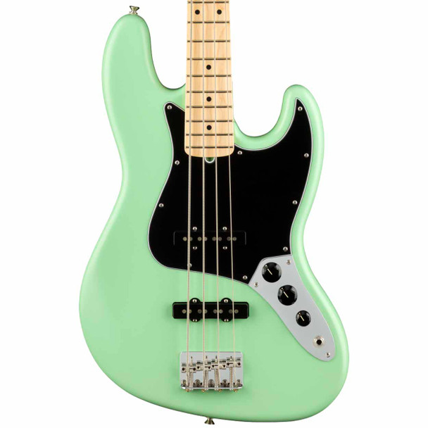 Fender American Performer Jazz Bass® - Satin Surf Green Top